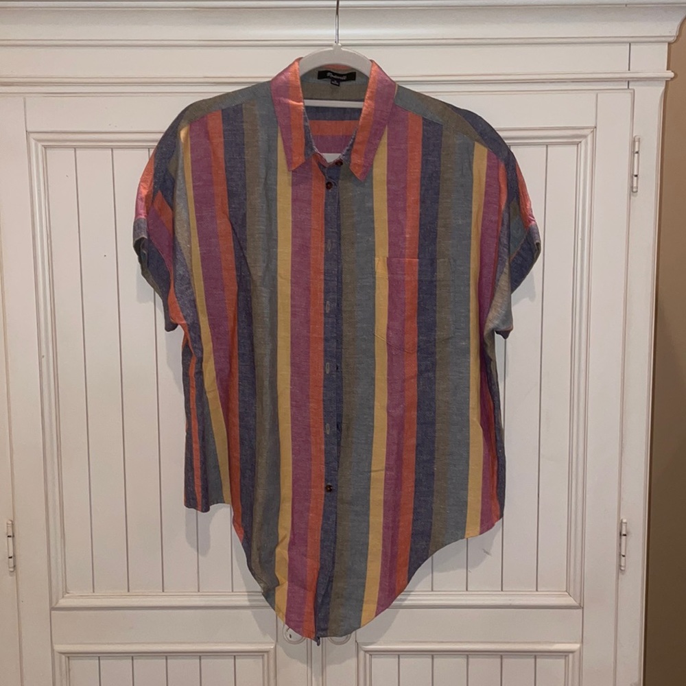 Madewell Tie-Front Top